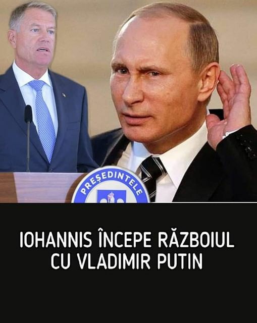 Klaus Iohannis începe RĂZBOIUL cu Vladimir Putin