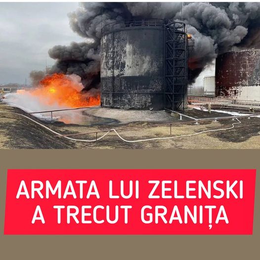 Contraofensiva armatei lui Zelenski: o nouă incursiune în Rusia, explozii puternice