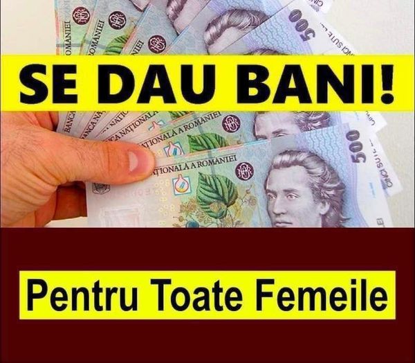 Veste Buna Pentru Toate Femeile! Se Dau Minim 630 De Lei De La Stat. Iata Ce Conditii Trebuie Sa Indeplinesti