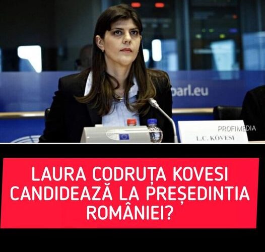 Lovitură De Teatru! Candidează Laura Codruța Kovesi La Președinția României, Din Ce Partid Va Face Parte Incredbil